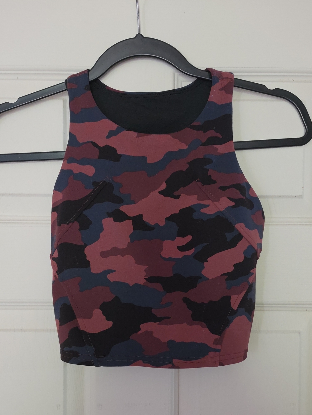 Lululemon Camo Crop Tank Top